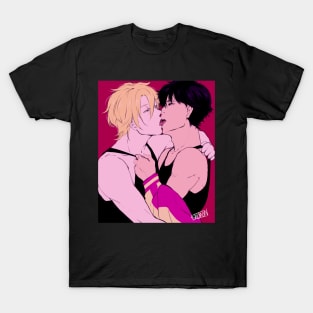 Ash and Eiji Kiss T-Shirt